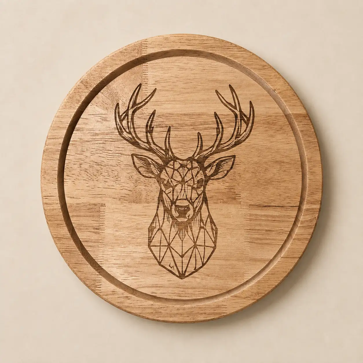 Plat ou vide poche / Cerf géométrique